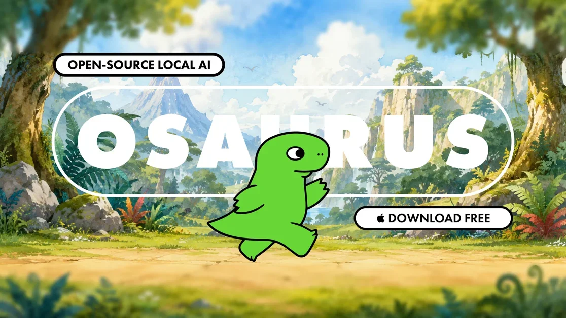 [Osaurus] Open source agents that run 100% locally on your Mac