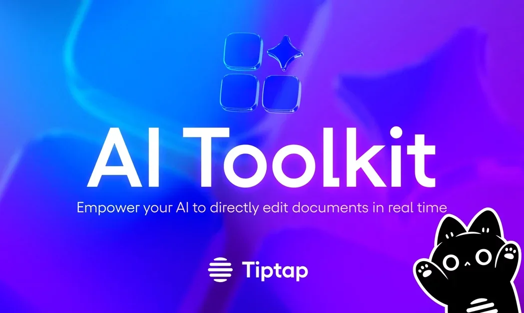 [Tiptap AI Toolkit] Empower your AI to directly edit documents in real time.