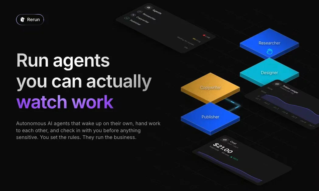 [Rerun] The easiest way to build AI agents for all your tasks