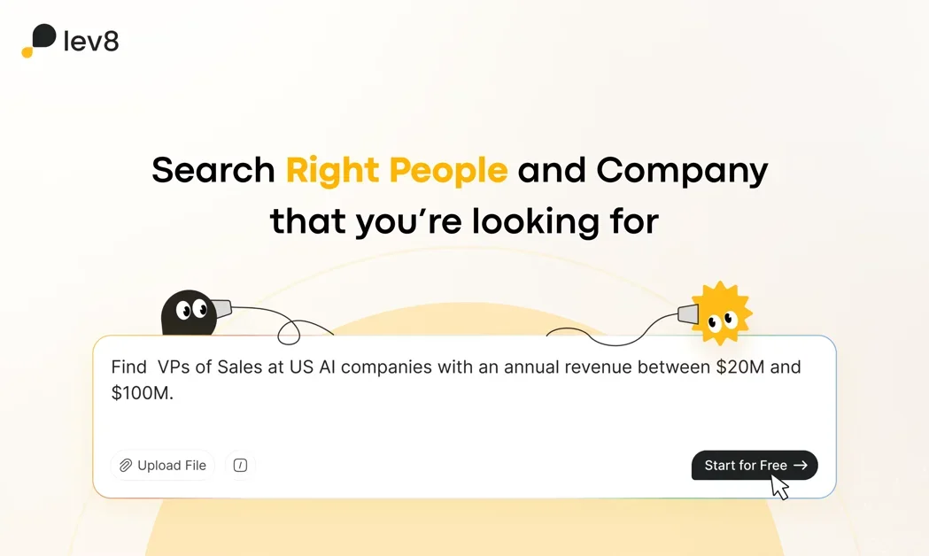[Lev8] Find, research, and reach the right people