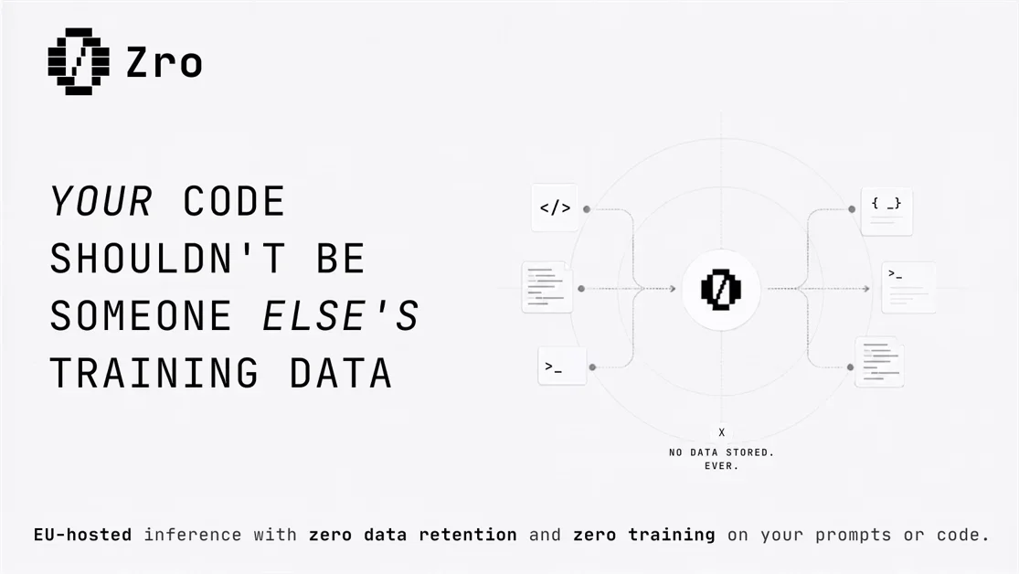 [Zro] Private inference for coding agents