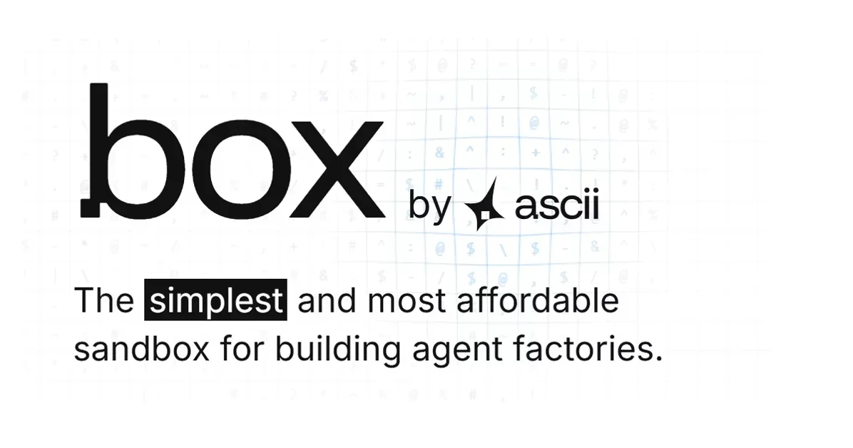 [box] Simple computers for agent w/ full VMs