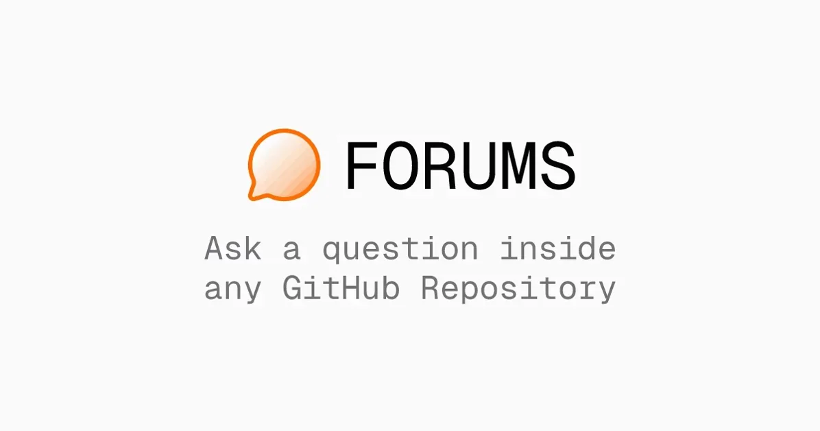 [Forums] AI-powered Q&A for GitHub repositories.