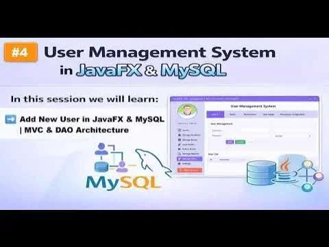 Learn JavaFX & MySQL the Right Way!
