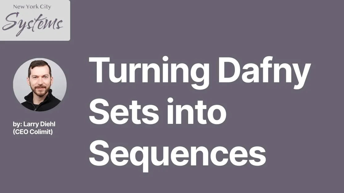 Turning Dafny Sets into Sequences [video]
