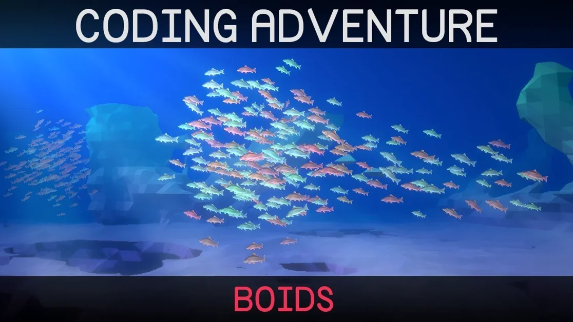 If You Have Ever Seen Beautiful CGI Simulations Of Realistic Flocking Behaviour With Birds, You Might Wonder How It Is Done - This Is How: