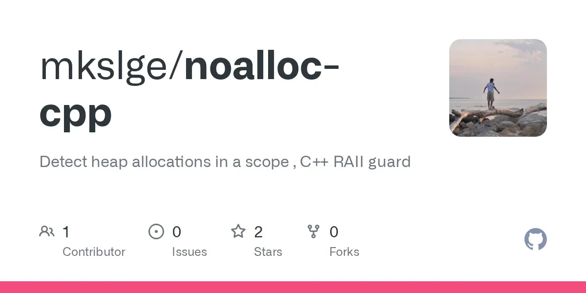 C++ RAII guard to detect heap allocations in scopes