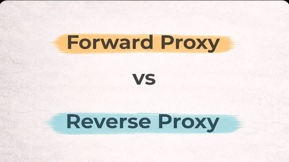 Simple analogy to understand forward proxy vs reverse proxy