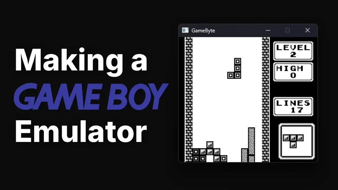 Learning Low-Level Computing and C++ by Making a Game Boy Emulator