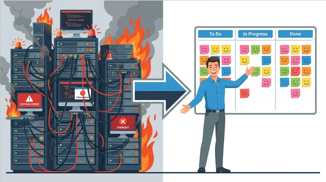 Our Agile coach's answer to every technical problem was let's break it into smaller stories