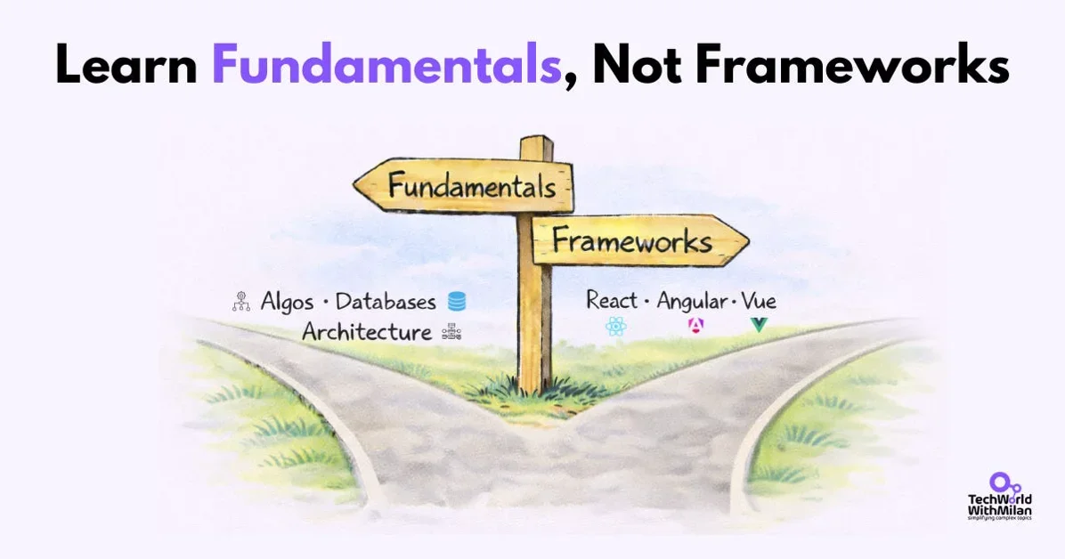 Learn Fundamentals, not Frameworks