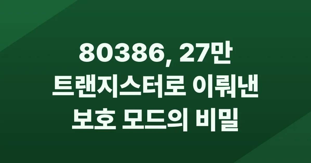 80386 Protection