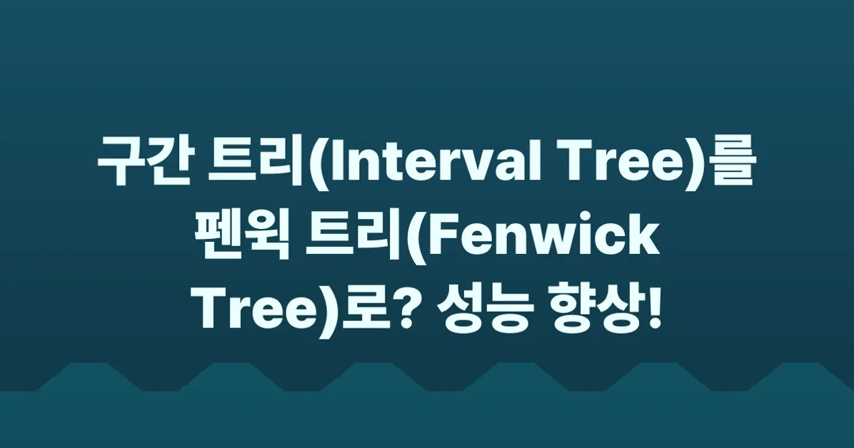 Fenwick layout for interval trees