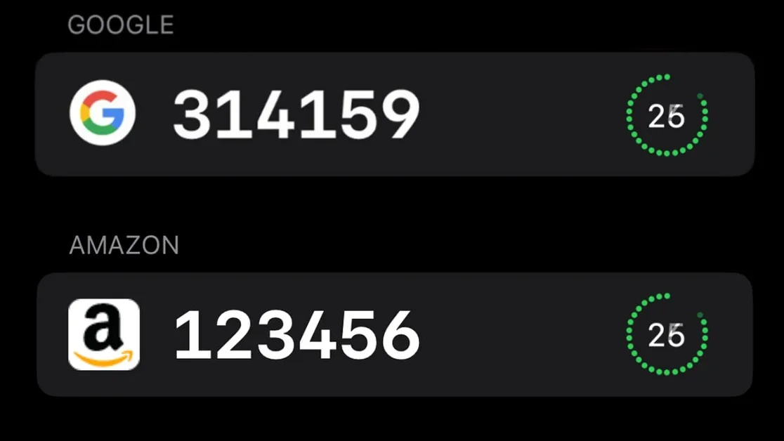 The 2FA app that tells you when you get `314159`