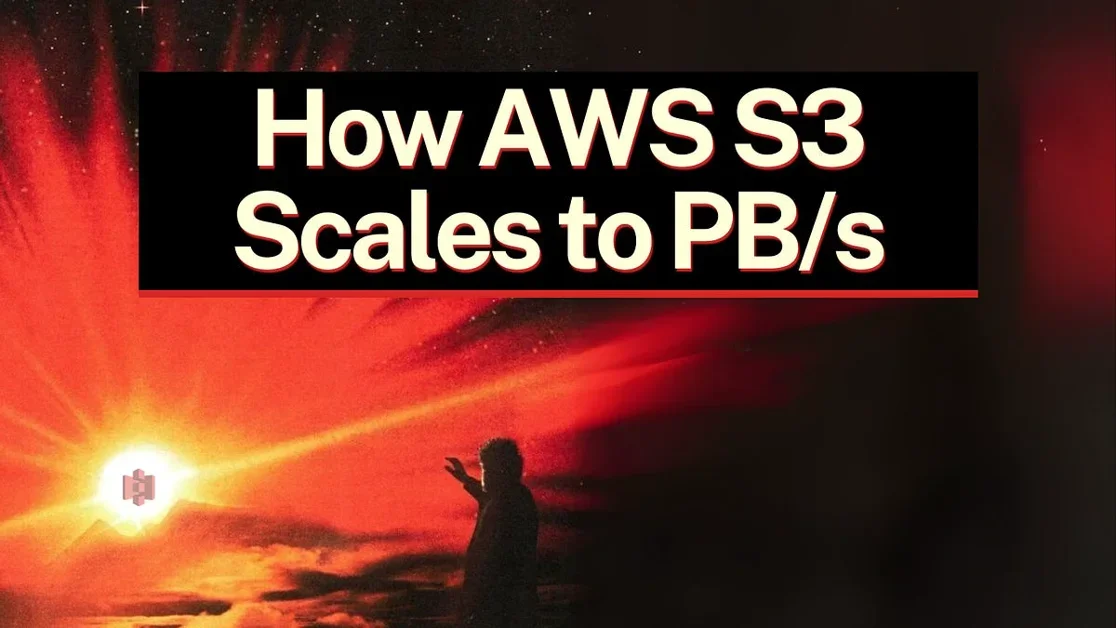 How AWS S3 serves 1 petabyte per second on top of slow HDDs