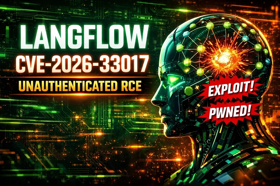 How I found CVE-2026-33017, an unauthenticated RCE in Langflow, by reading the code