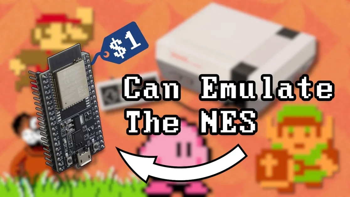 Handheld NES on a ESP32