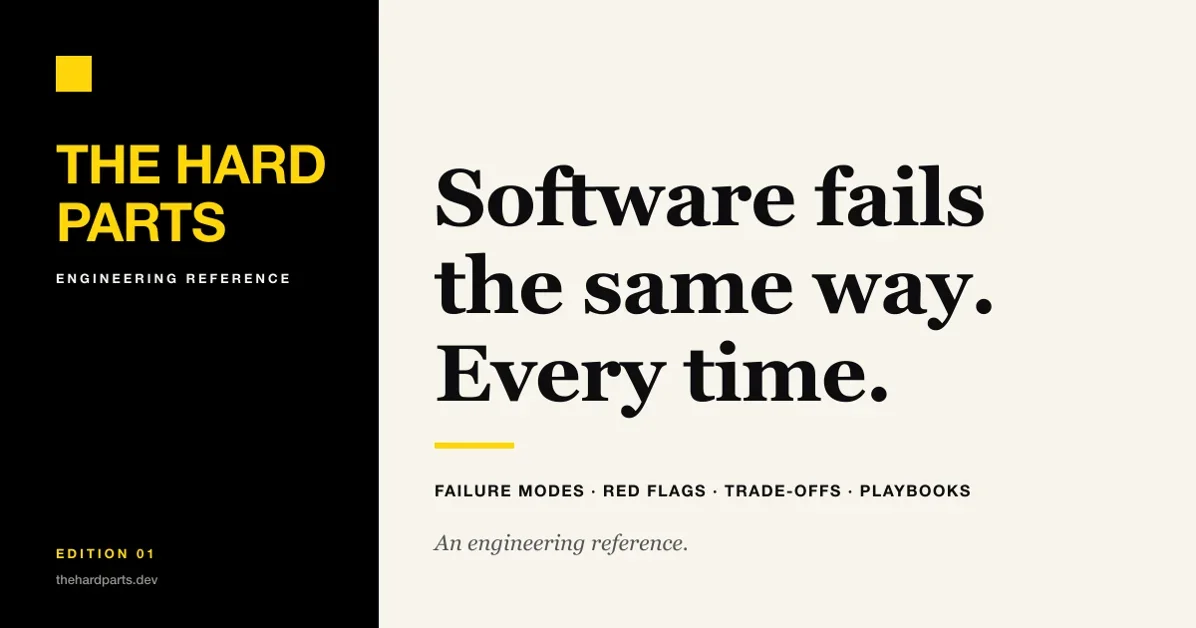The Friendly Rewrite · thehardparts.dev