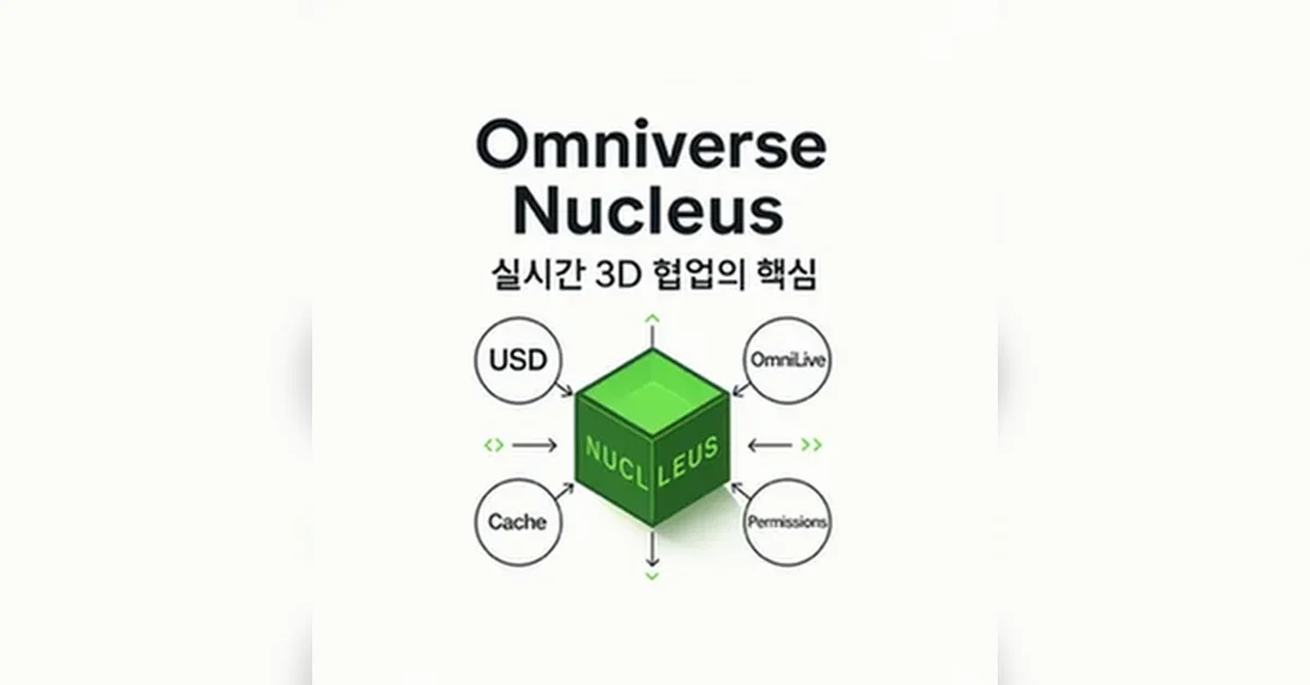 NVIDIA Omniverse Nucleus 역할 및 핵심기술
