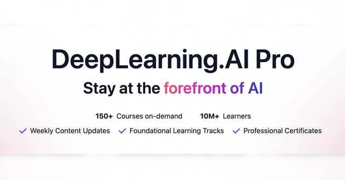휴먼의 'AI 학습'은 이렇게 #2: DeepLearning.ai (& pro)