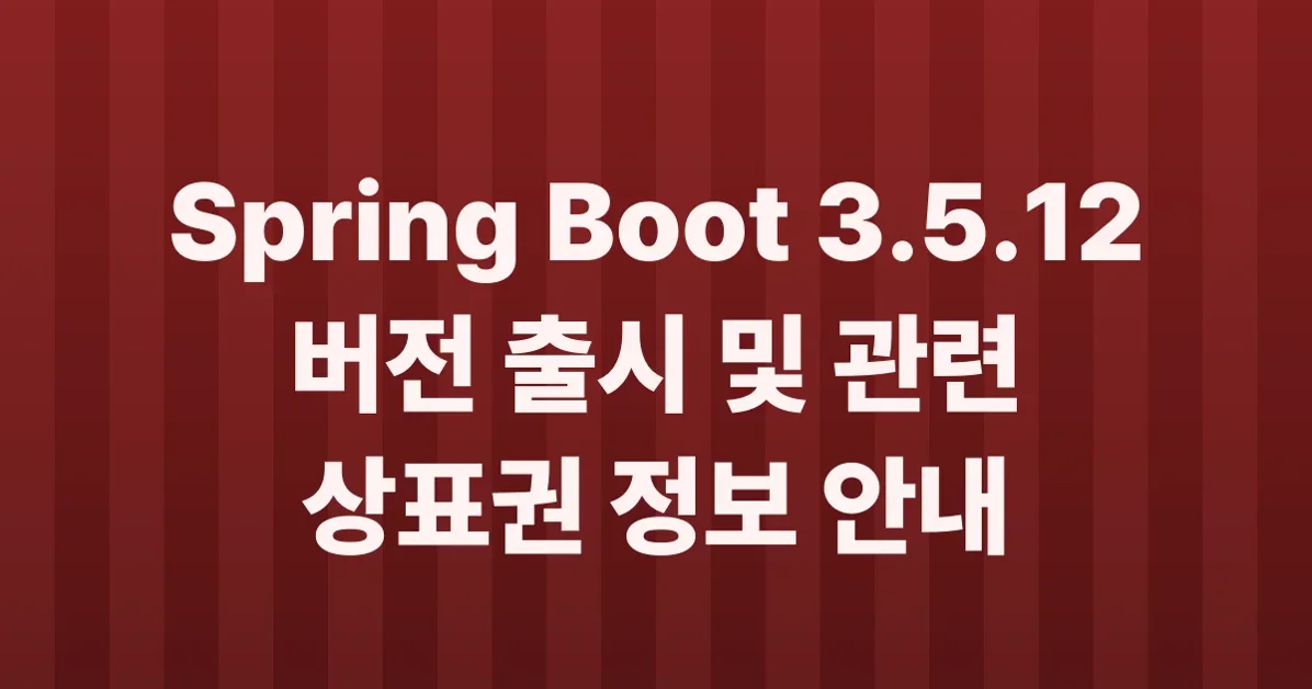 Spring Boot 3.5.12 available now