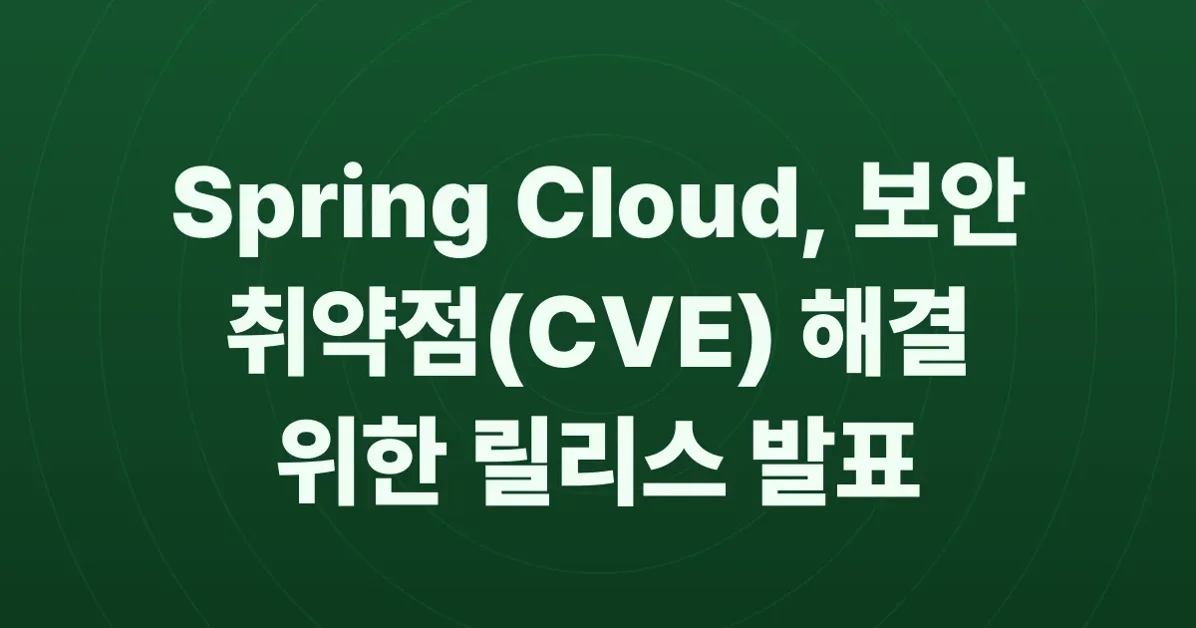 Spring Cloud Function and Config Have Been Released To Address Several CVEs