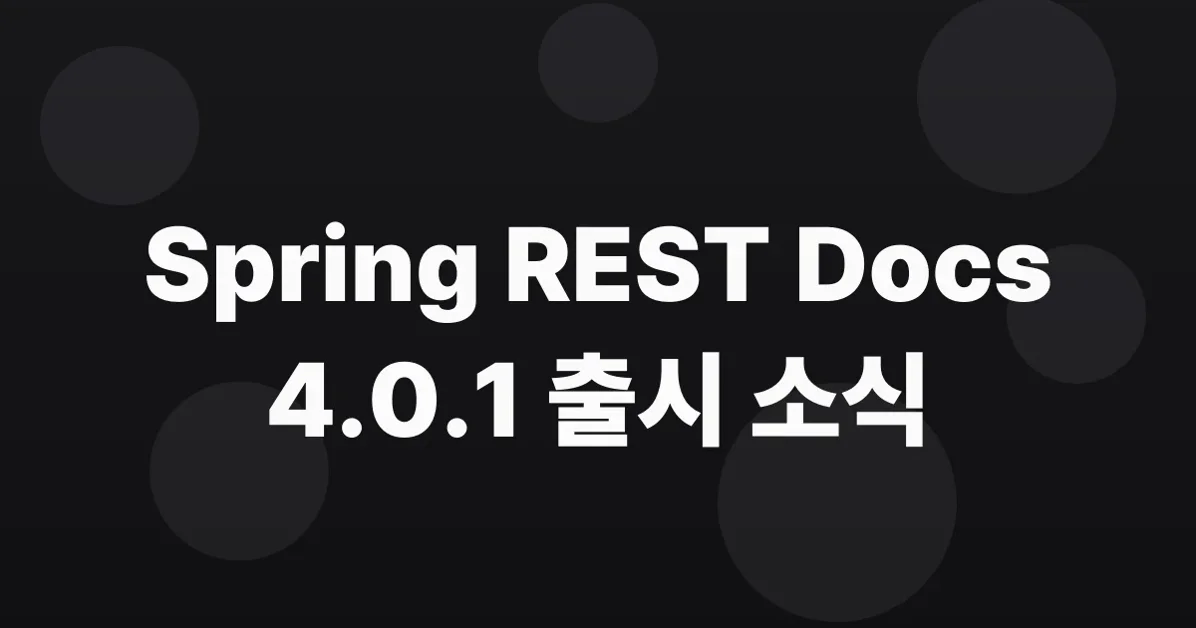 Spring REST Docs 4.0.1