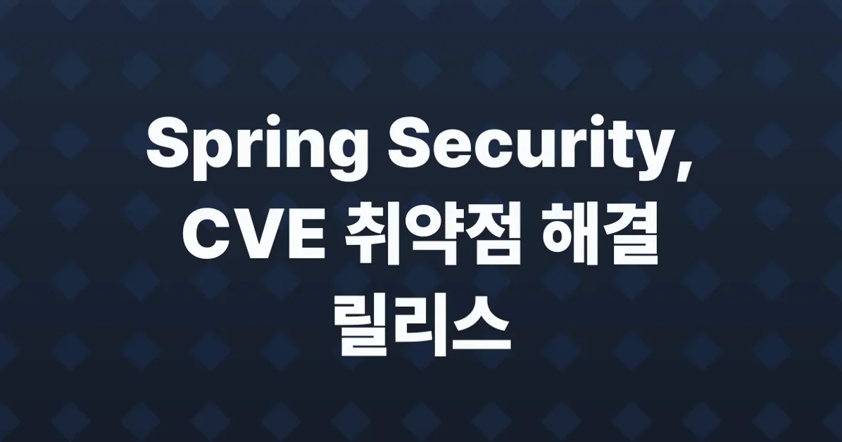 Spring Security 2026.04 Releases - Contains CVE Fixes