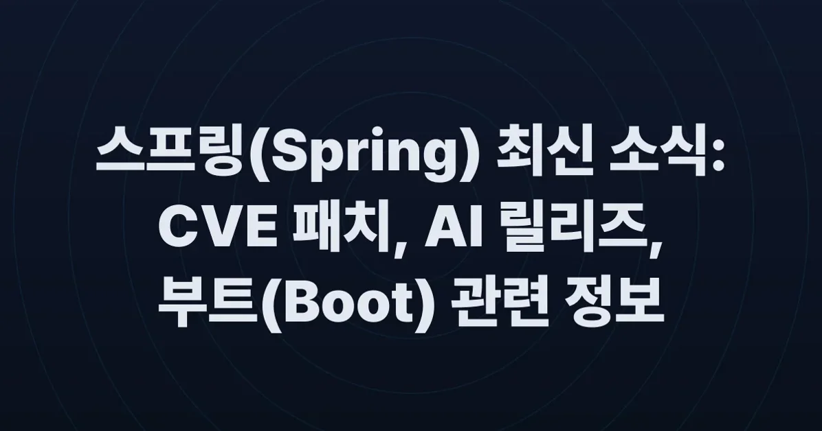 This Week in Spring - May 19th, 2026