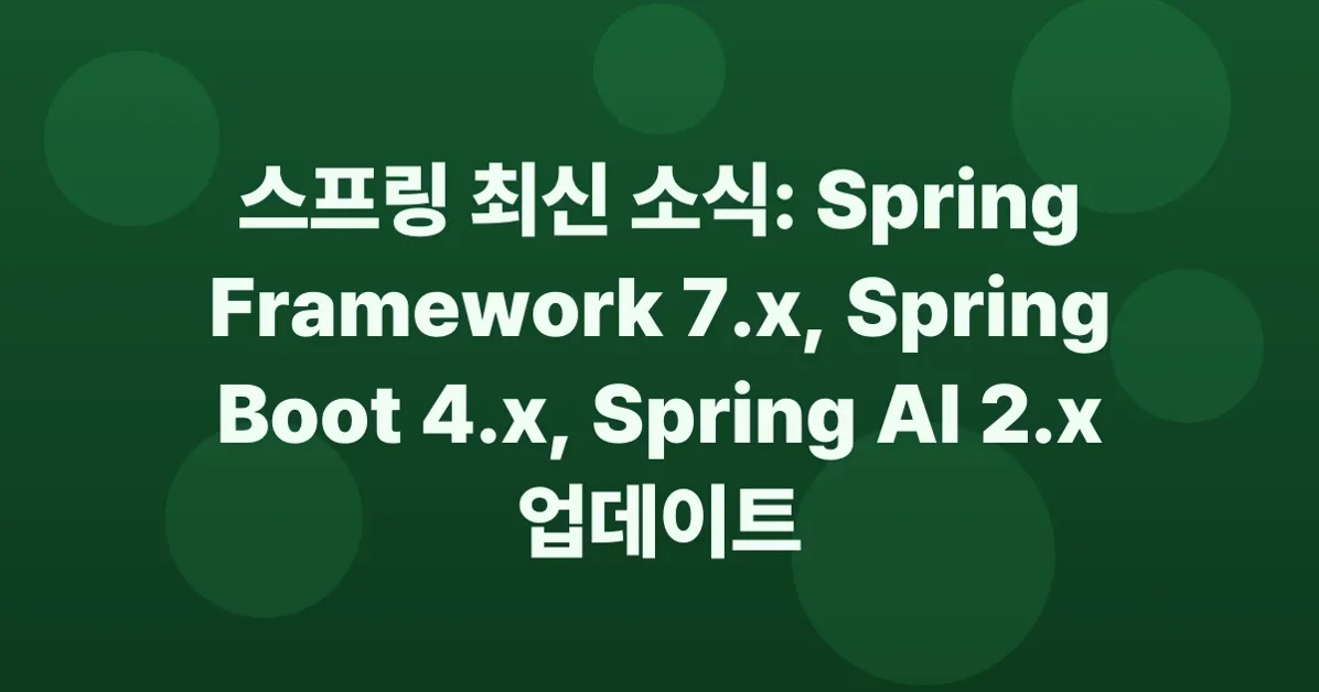 This Week in Spring - May 26th, 2026