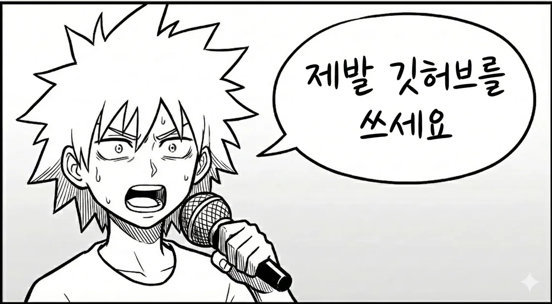 개발자분들은 제발 깃허브를 쓰세요(a.k.a 당신은 사실 깃허브를 안하고 있습니다)