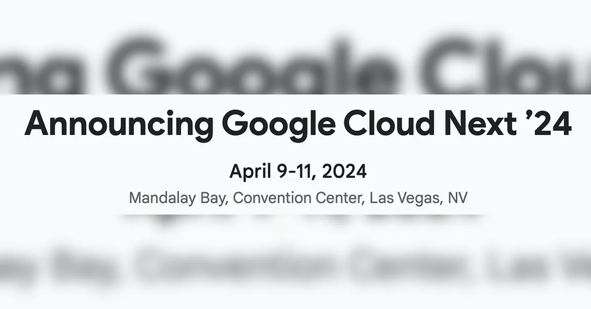 Google Cloud Next’23 참관기
