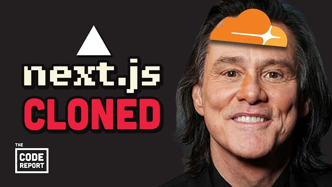 Cloudflare just slop forked Next.js…