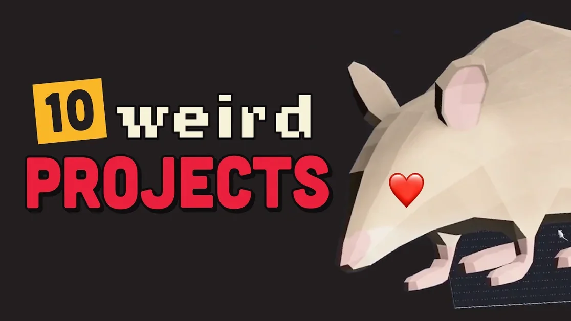 10 weird OSS projects you need to know about...