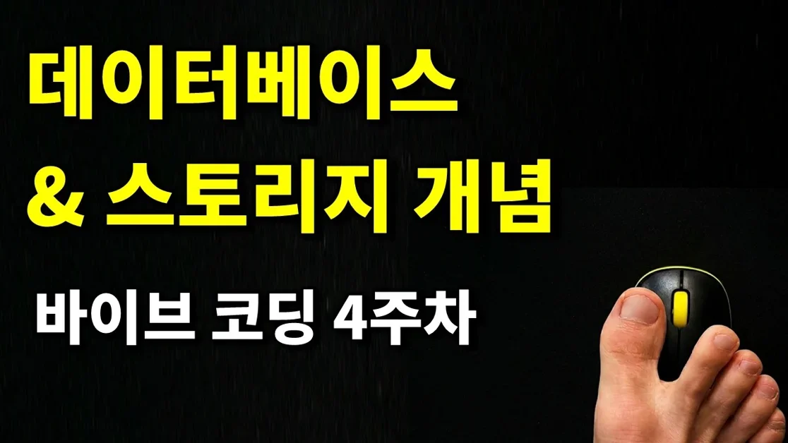 데이터베이스 및 스토리지의 개념과 최고의 가성비로 사용하는 방법