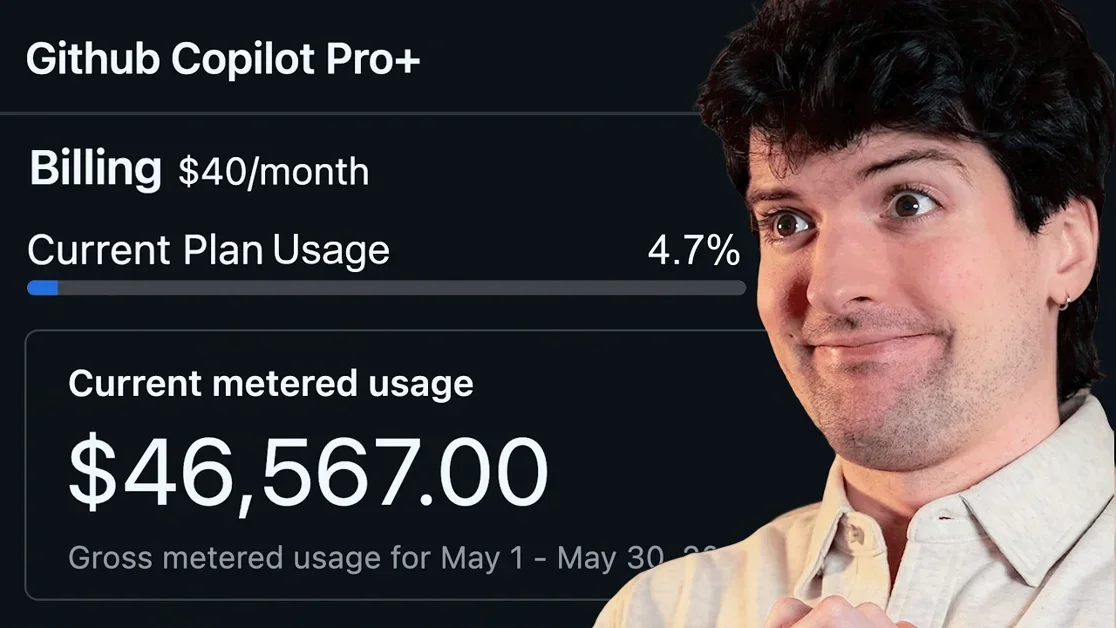 I exploited Copilot and burned $46,000 (it cost $40)
