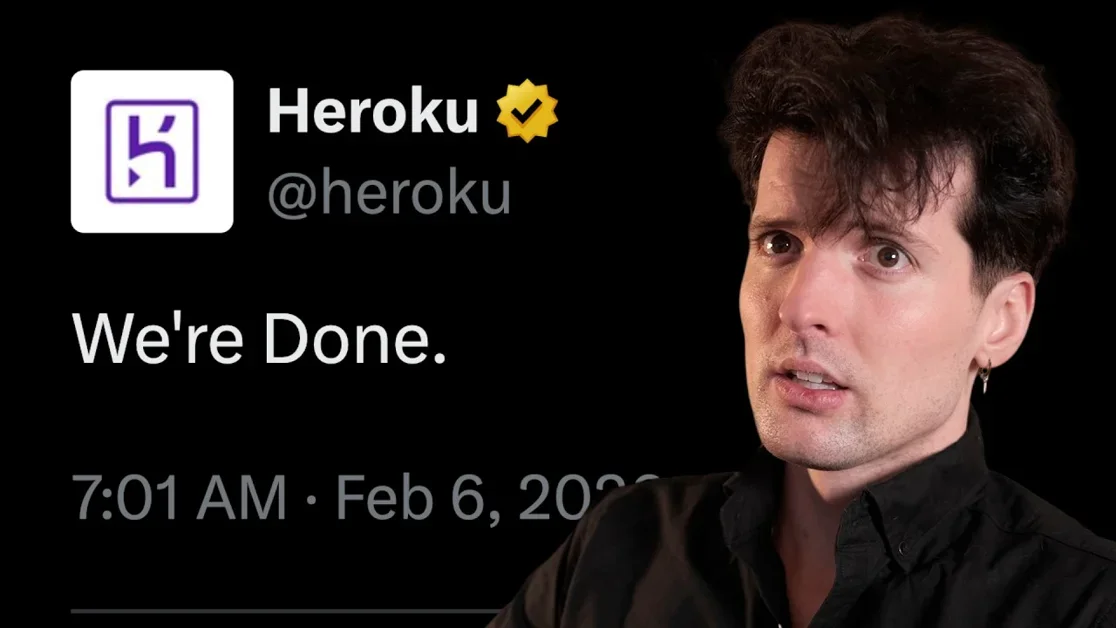 Heroku is actually dead now