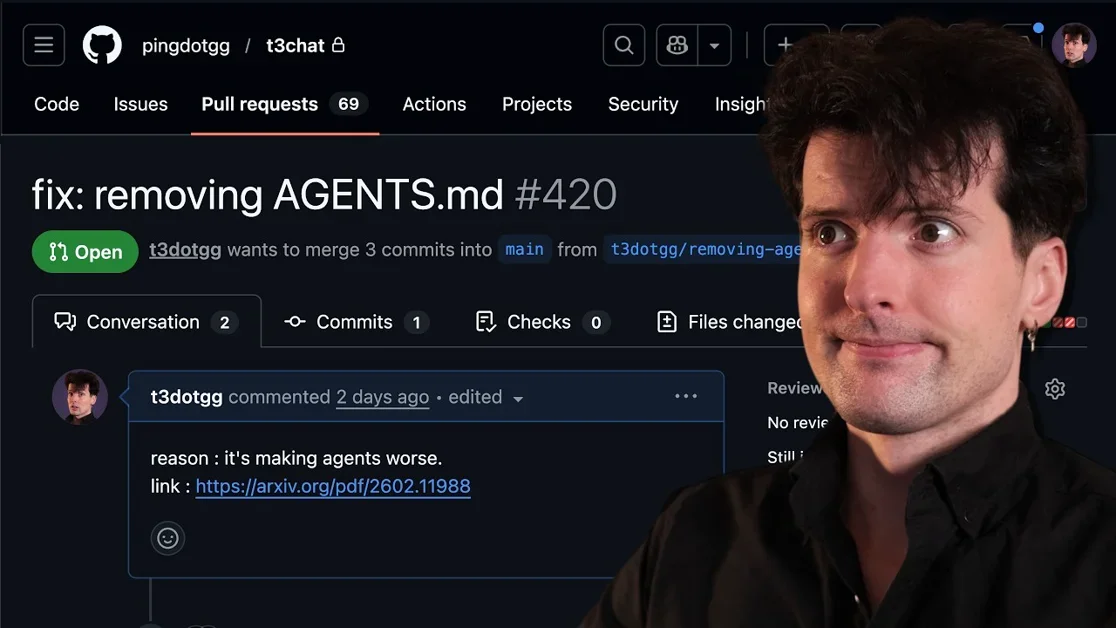 Delete your CLAUDE.md (and your AGENT.md too)
