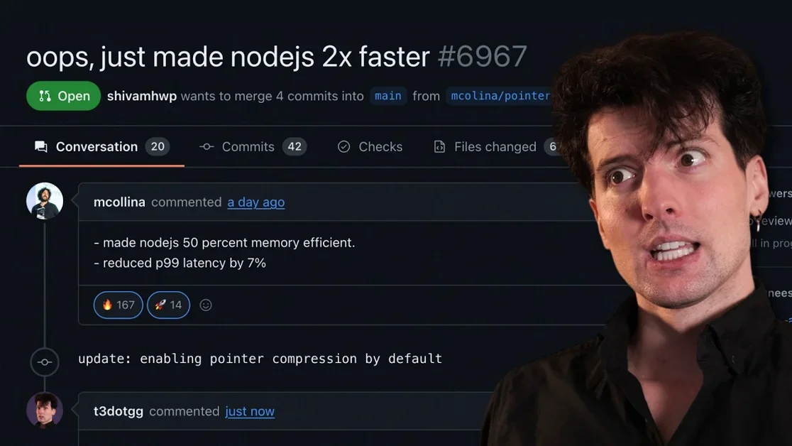 They cut Node.js Memory in half 👀