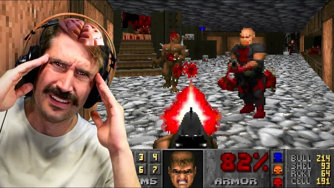 Playing Doom on Living Human Neurons