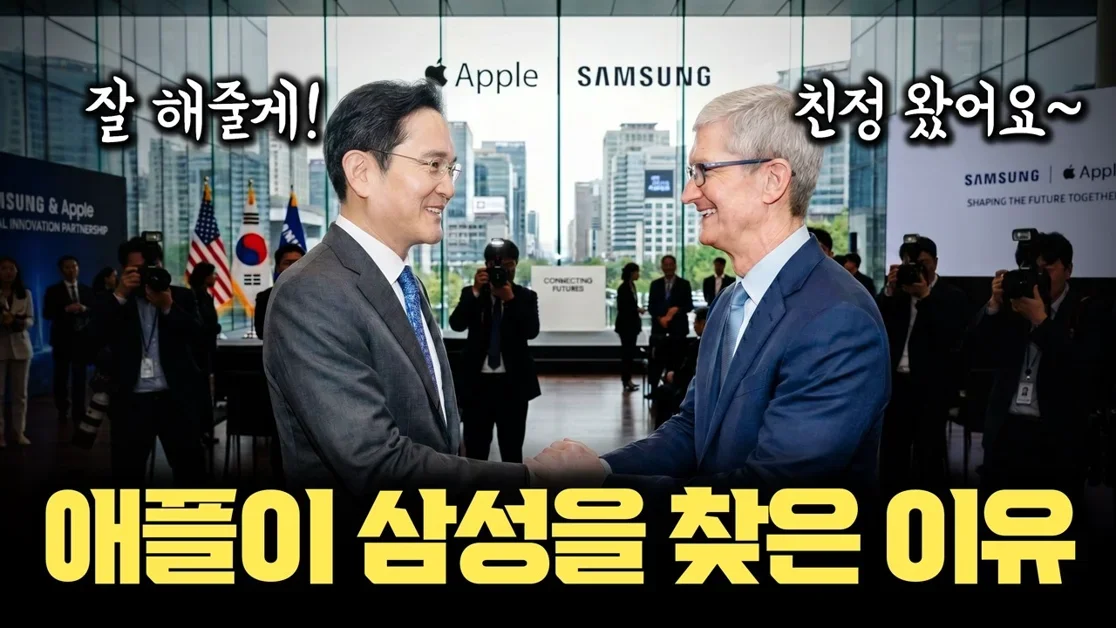 애플이 삼성을 찾은 진짜 이유, 진짜 때가 되었다