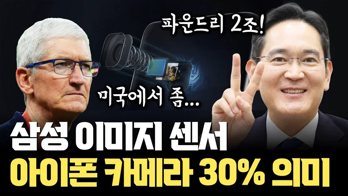 “삼성 이미지 센서, 아이폰에 더 많이 들어간다” 삼성 파운드리 매출 2조까지 확대 예상, SemiAnalysis 아이폰 카메라 30% 주장 나오는 이유