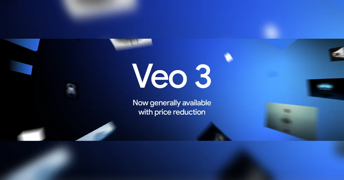 [릴리즈노트] Veo 3 주요 업데이트: 가격 인하, 1080p 지원 등
