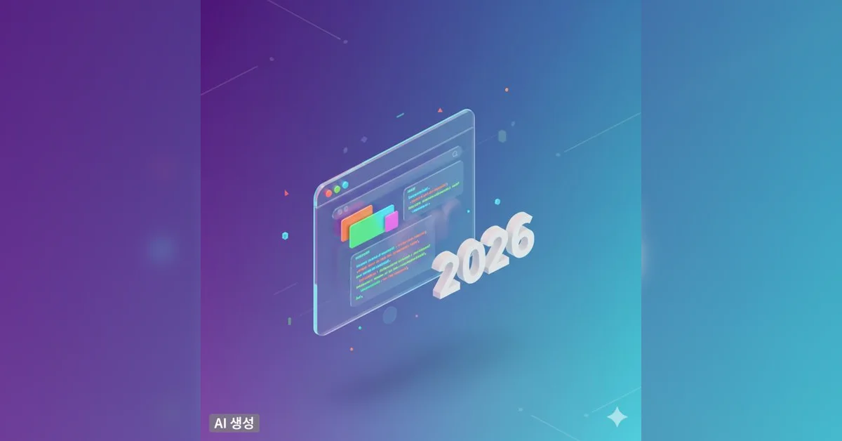 2026년 프론트엔드 트렌드 총정리: 언어·인프라·AI