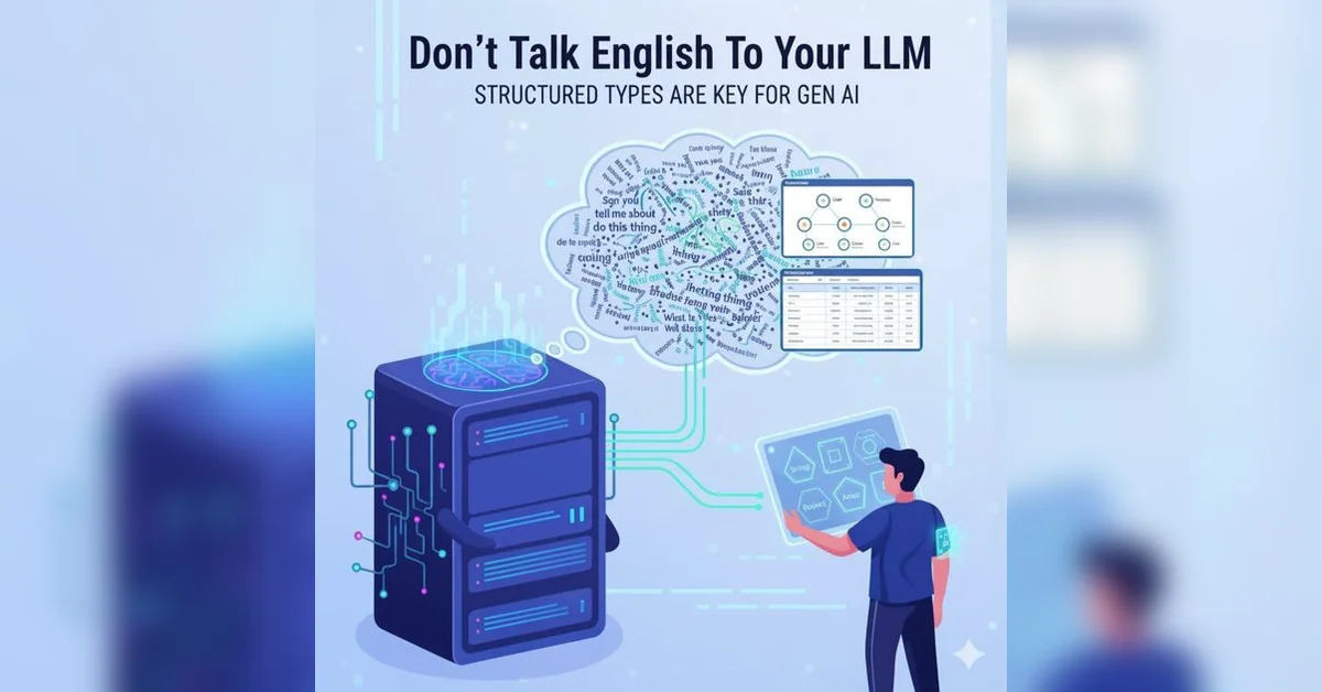 LLM과 자연어로 대화하게 두지 마세요