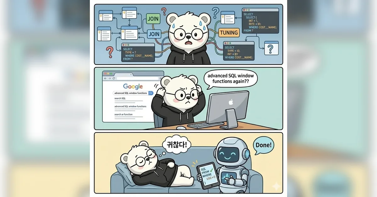 반복적인 SQL 업무를 자동화하는 AI 에이전트 '곰곰이'