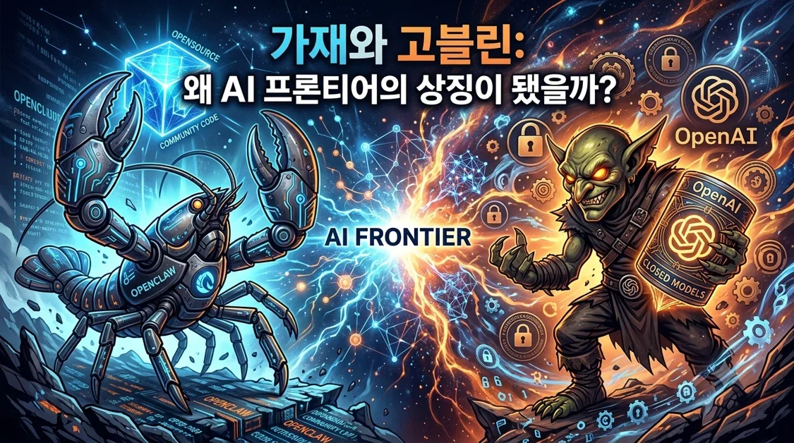 가재와 고블린은 왜 AI 프론티어의 상징이 됐을까